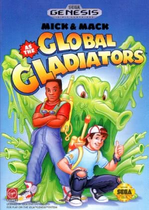 Mick & Mack As The Global Gladiators 